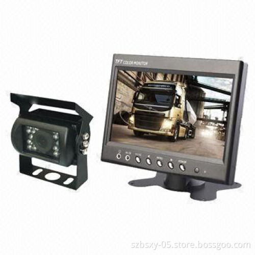 Audio Camera Rearview System with 7-inch Monitor Rear View Cameras for RV Trucks